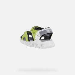 Geox Wroom Blinke Sandal J25GGA Lime/Black