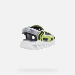 Geox Wroom Blinke Sandal J25GGA Lime/Black