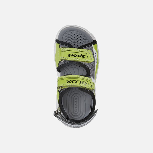 Geox Wroom Blinke Sandal J25GGA Lime/Black