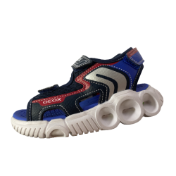 Geox Wroom Blinke Sandal J25GGA Navy/Red