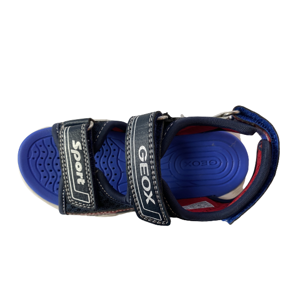 Geox Wroom Blinke Sandal J25GGA Navy/Red