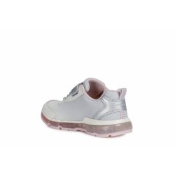 GEOX ANDROID Blinkesko J0245A Silver/White
