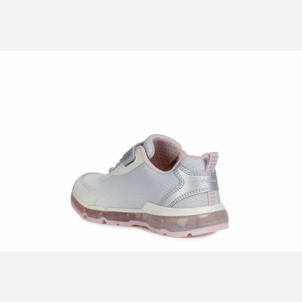 GEOX ANDROID Blinkesko J0245A Silver/White