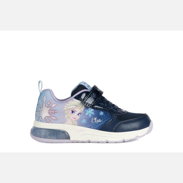 Geox Disney Frozen Elsa Blinkesko Spaceclub J358VC Navy/Sky
