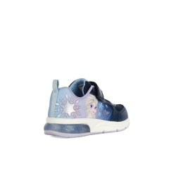 Geox Disney Frozen Elsa Blinkesko Spaceclub J358VC Navy/Sky