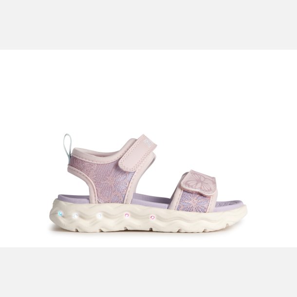 Geox Phyper Blinkesandal J35FXA Pink/Lilac