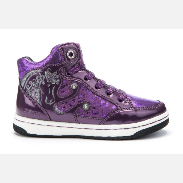 GEOX Creamy J54L5A Blinkesko Sneakers Purple