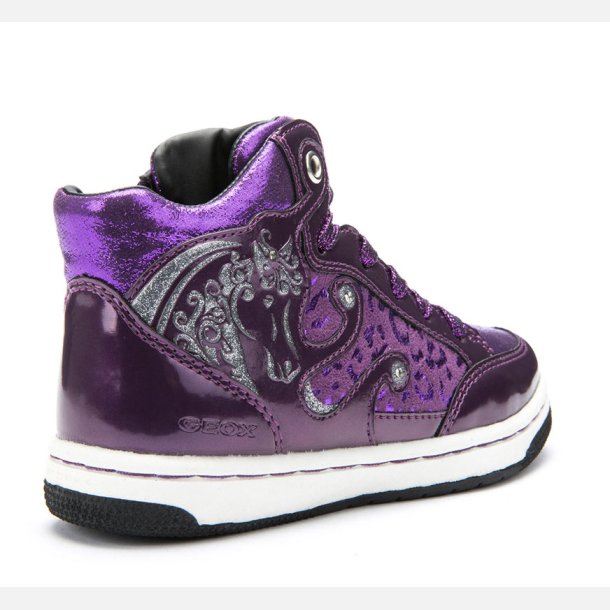 GEOX Creamy J54L5A Blinkesko Sneakers Purple