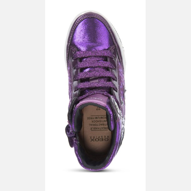 GEOX Creamy J54L5A Blinkesko Sneakers Purple