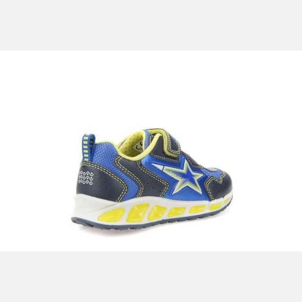 GEOX SHUTTLE J7494B Blinksko Navy/Lime