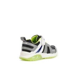 GEOX Spaziale Blinkesko j04cqa grey/lime