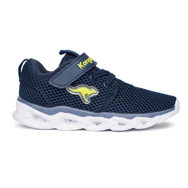 KangaROOS BABYSHINE 4054 Blinks Navy/Lime