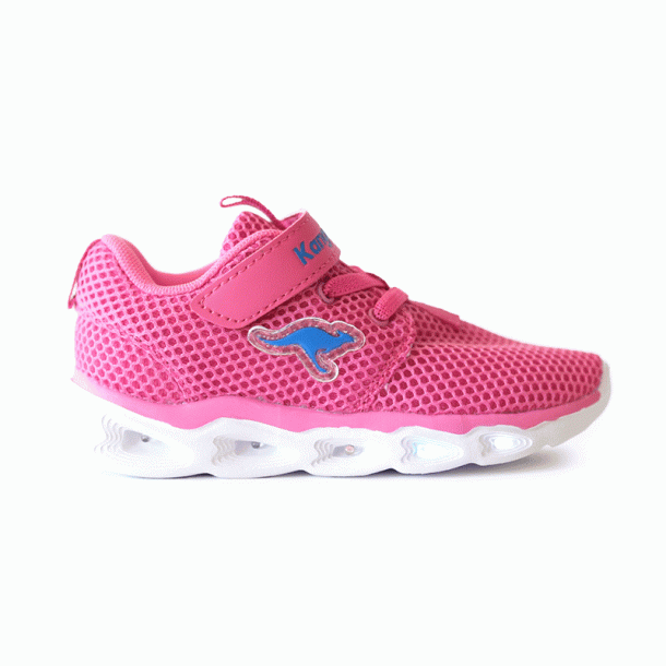 KangaROOS BABYSHINE 6134 Blinkesko Daisy Pink