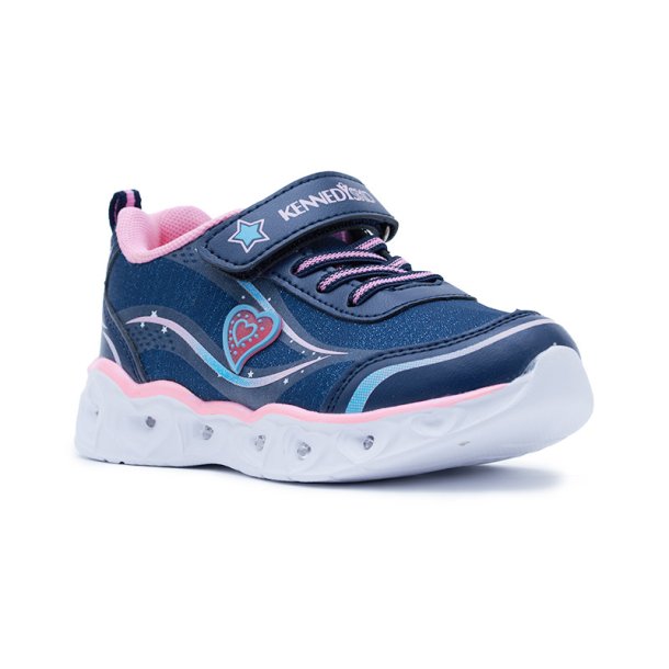 Kennedy Blinkesko 12032 Navy/Blue/Pink