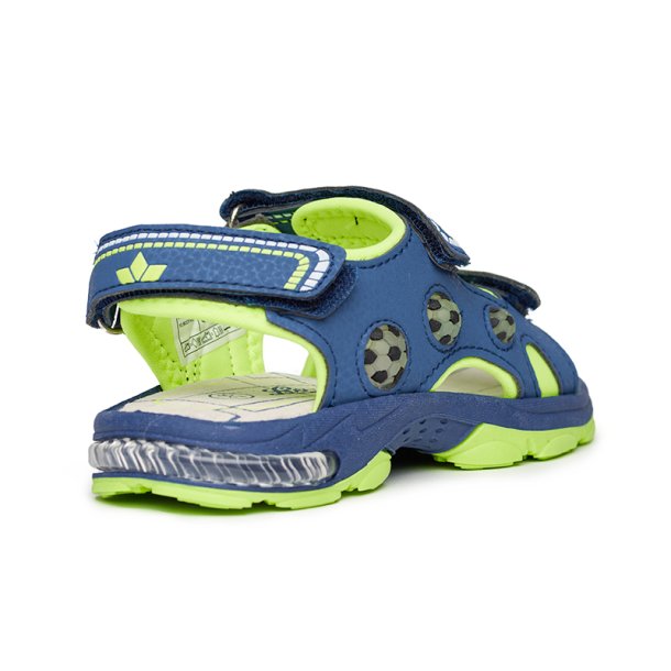 LICO Spotlight  470175 Blinkesandal Marine/Lemon