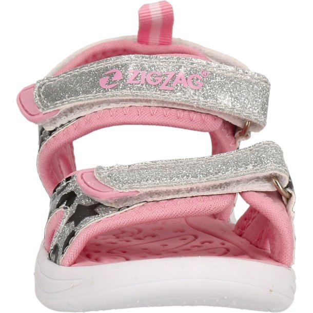 ZIGZAG Z222304 Flouer Blinkesandal Silver Pink