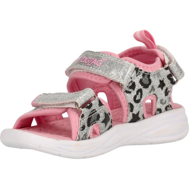 ZIGZAG Z222304 Flouer Blinkesandal Silver Pink