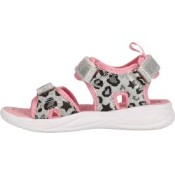 ZIGZAG Z222304 Flouer Blinkesandal Silver Pink