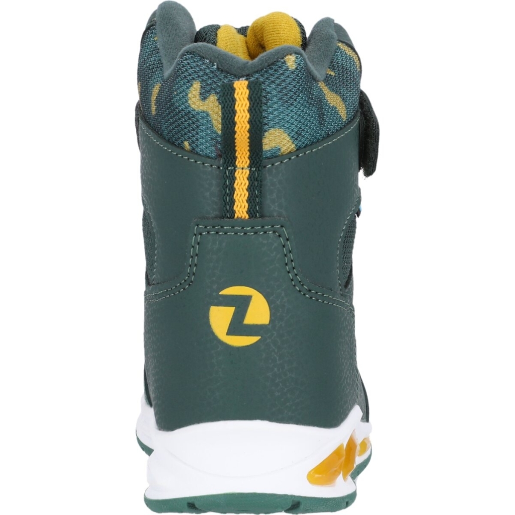 ZIGZAG Clementu Z214289 Blinkende Vinterstiefel Green Schuhe Jungen Trekking 