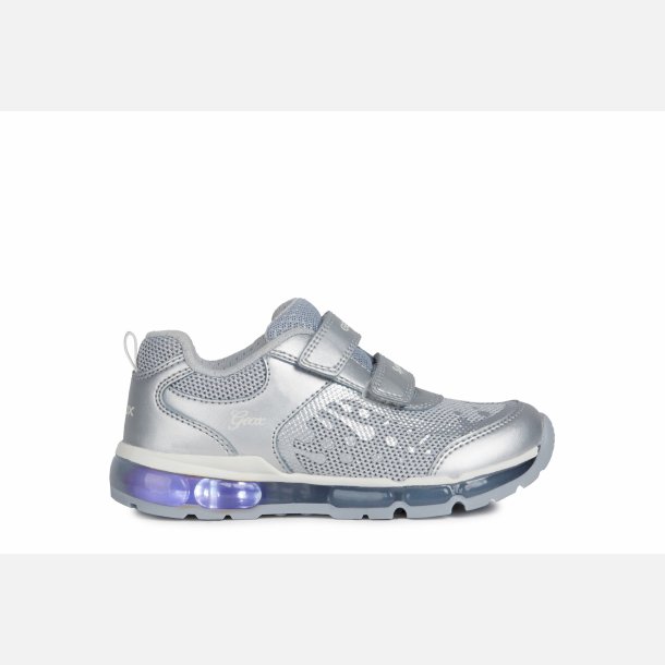 GEOX ANDROID Blinkendeschuhe J0245A Silver