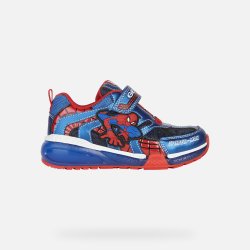 GEOX Disney Marvel Spider-Man Blinkesko J26FEB Navy/Royal