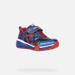 GEOX Disney Marvel Spider-Man Blinkesko J26FEB Navy/Royal