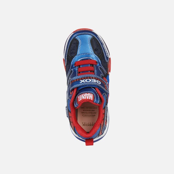 GEOX Disney Marvel Spider-Man Blinkesko J26FEB Navy/Royal